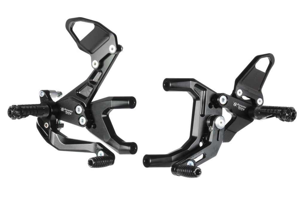 Bonamici Racing Aluminum Rearsets for the Ducati 899 / 959 / 1199 / 1299 / V2 Panigale Bonamici Racing Aluminum Rearsets for the Ducati 899 / 959 / 1199 / 1299 / V2 Panigale